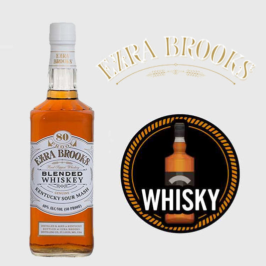 Ezra Brooks Kentucky Sour Mash Blended Whiskey