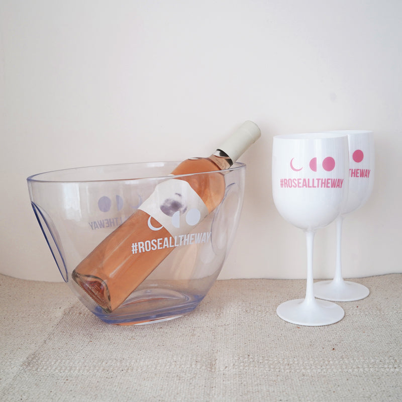 Moon Rose Ice bucket set for 2