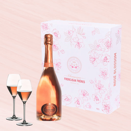 Frerejean Frères Rosé Premier Cru Champagne Gift Set