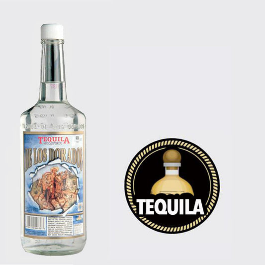 Tequila De Los Dorados Silver -1000ml